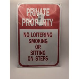 Private Property-Steel Decor Sign‎ 12x8